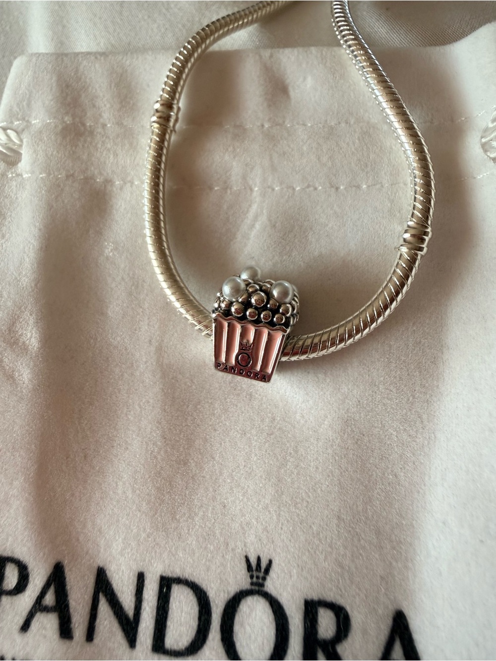 Pandora Delicious Popcorn charm